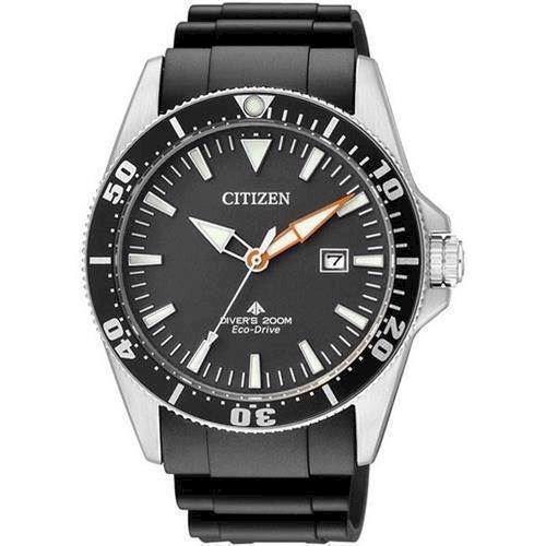 Image of Citizen Promaster mat rustfri stål quartz med Eco-Drive Herre ur, model BN0100-42E